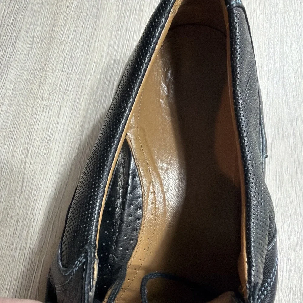 Toschi Calaveras Shoes Mens‎ Size 11 Brown Leather Derby Square Toe Italy Made